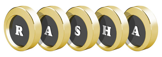 Rasha gold logo