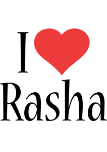 Rasha i-love logo