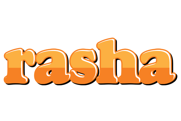 Rasha orange logo