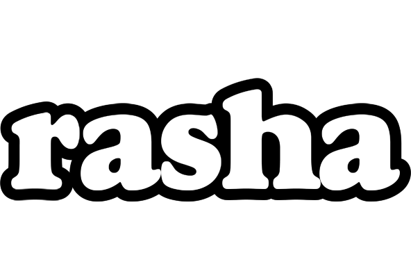 Rasha panda logo
