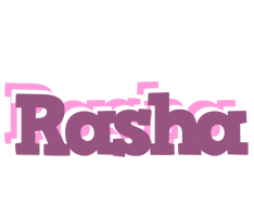 Rasha relaxing logo