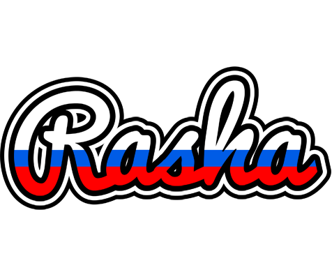 Rasha russia logo
