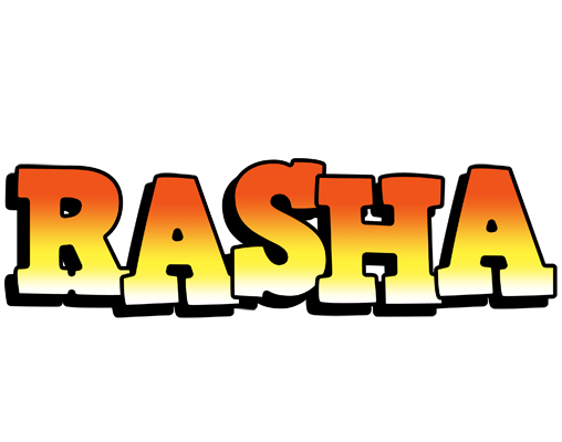 Rasha sunset logo