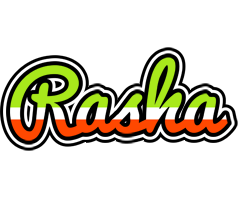 Rasha superfun logo