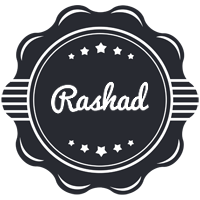 Rashad badge logo