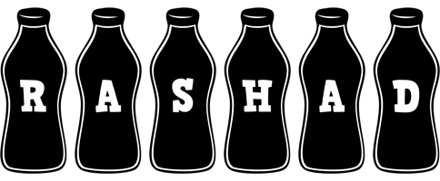 Rashad bottle logo