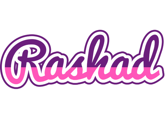 Rashad cheerful logo