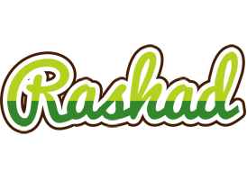 Rashad golfing logo