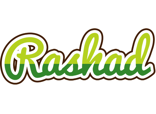 Rashad golfing logo