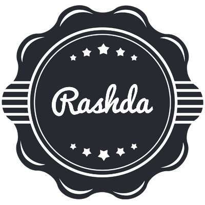 Rashda badge logo