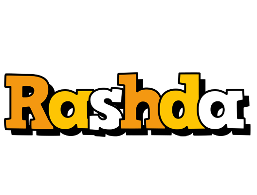 Rashda cartoon logo