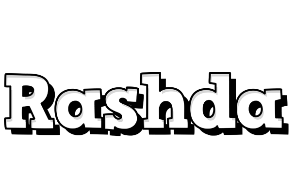 Rashda snowing logo