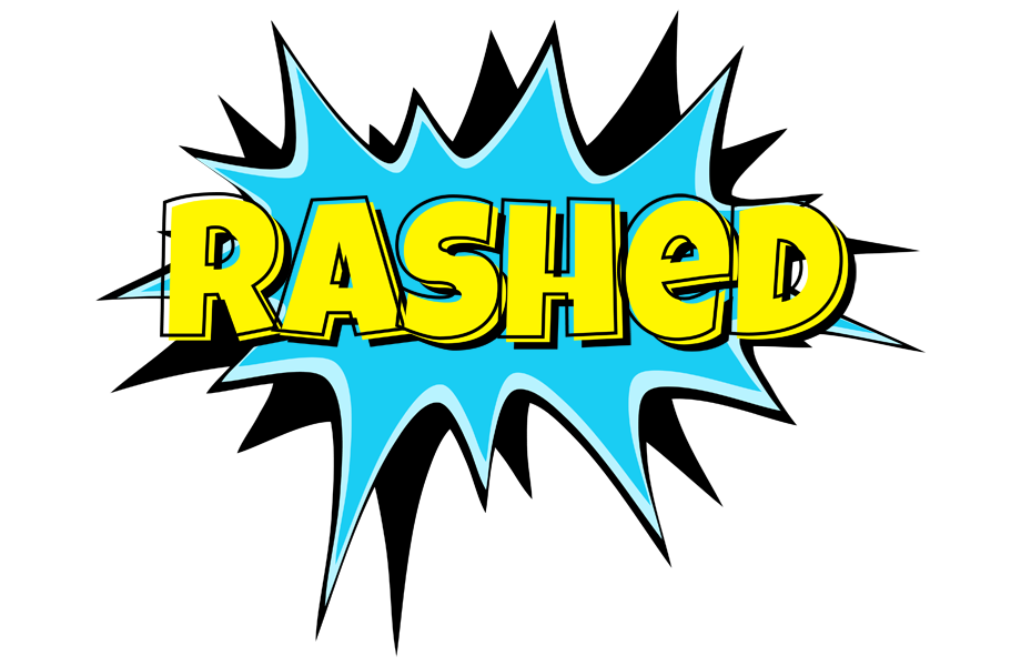 Rashed amazing logo