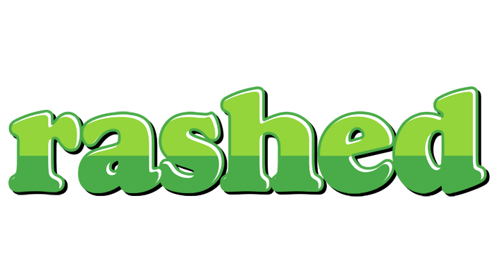 Rashed apple logo