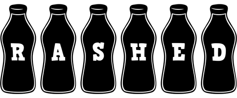Rashed bottle logo