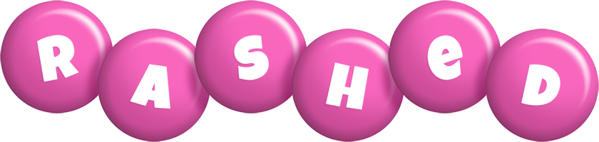 Rashed candy-pink logo