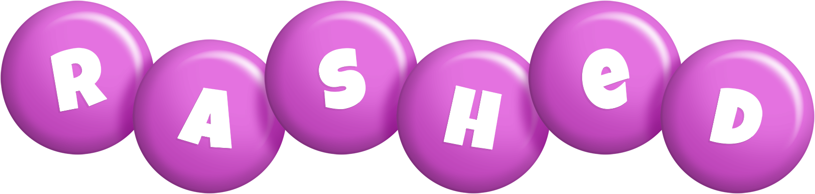Rashed candy-purple logo