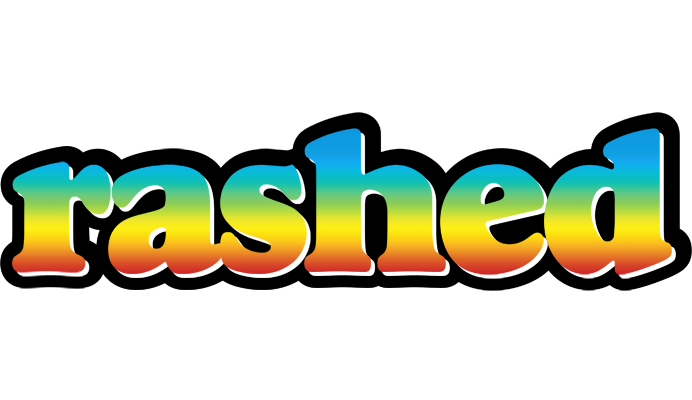 Rashed color logo