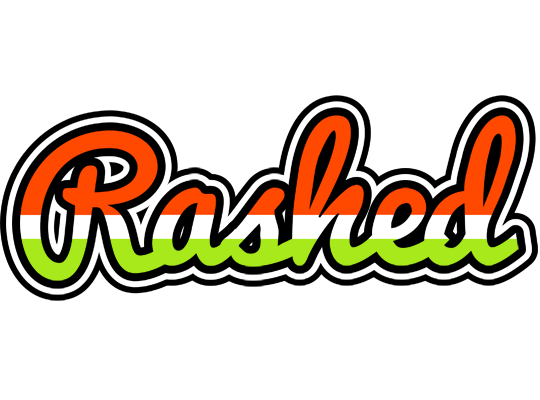 Rashed exotic logo
