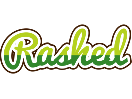 Rashed golfing logo