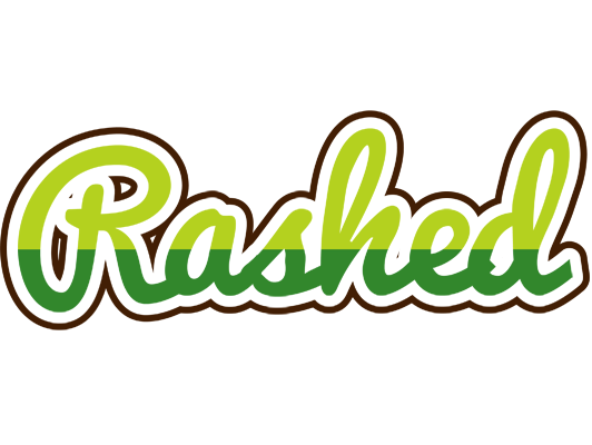Rashed golfing logo