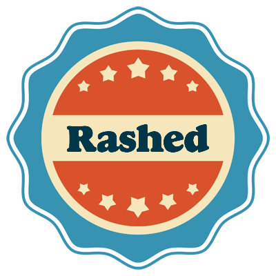 Rashed labels logo