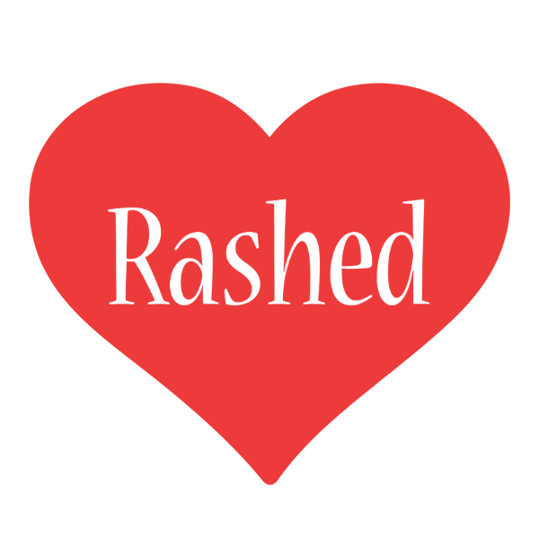 Rashed love logo