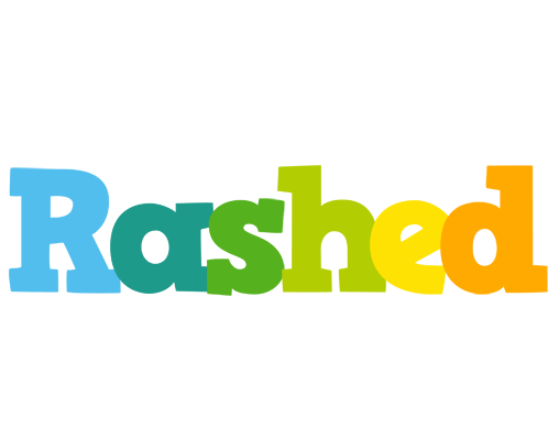 Rashed rainbows logo