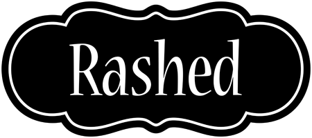 Rashed welcome logo
