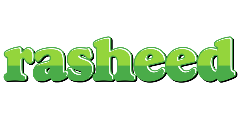 Rasheed apple logo