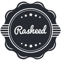 Rasheed badge logo