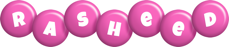 Rasheed candy-pink logo