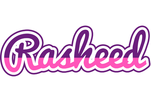 Rasheed cheerful logo
