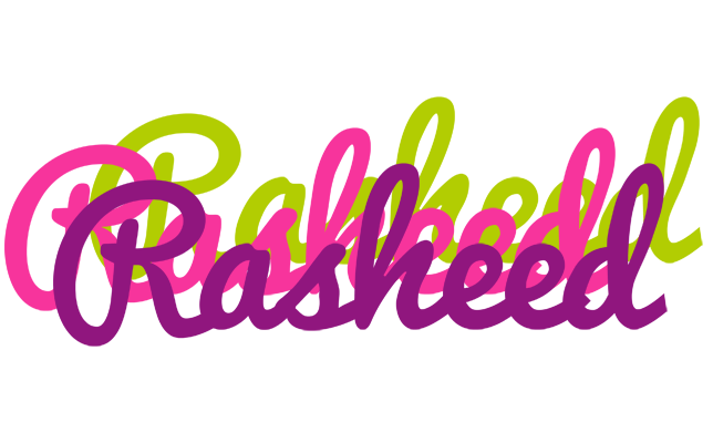 Rasheed flowers logo
