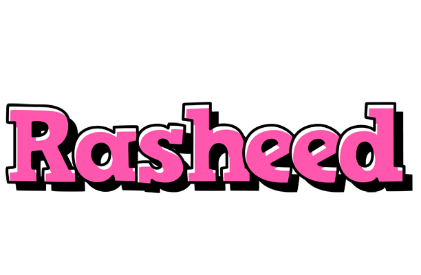 Rasheed girlish logo