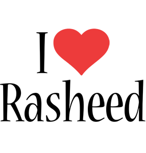 Rasheed i-love logo
