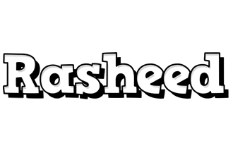 Rasheed snowing logo