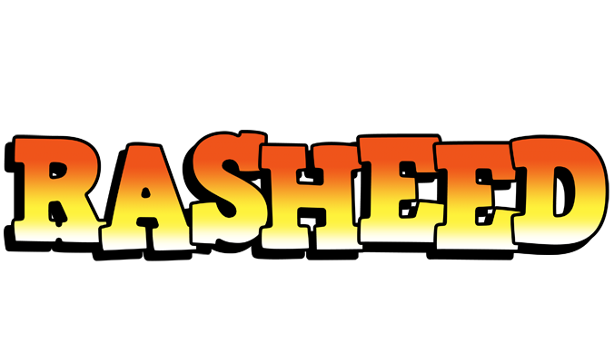 Rasheed sunset logo