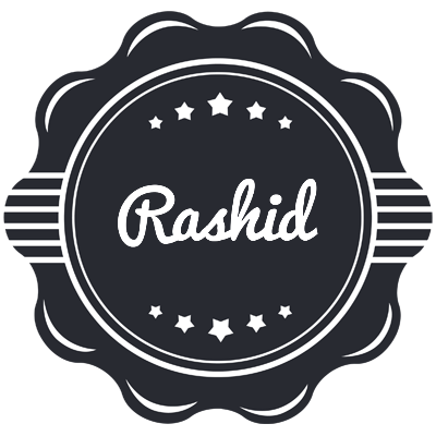 Rashid badge logo