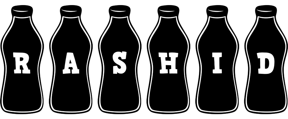 Rashid bottle logo
