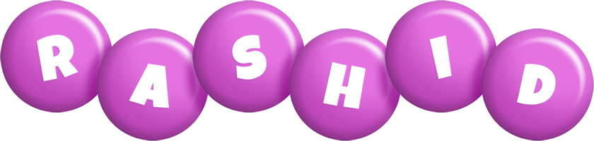Rashid candy-purple logo