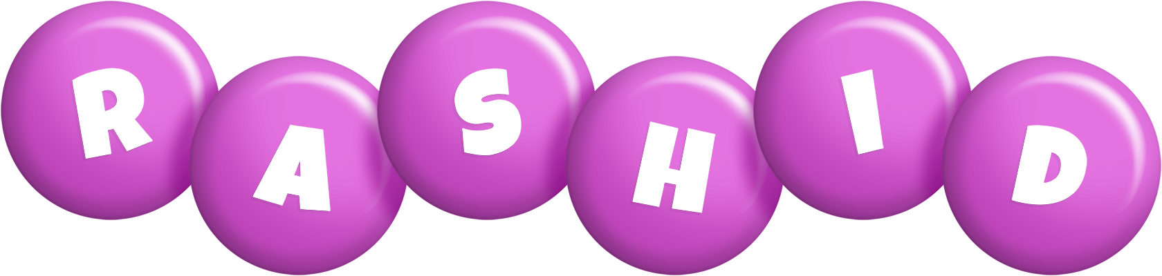 Rashid candy-purple logo