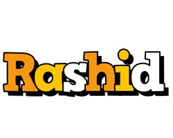 Rashid cartoon logo