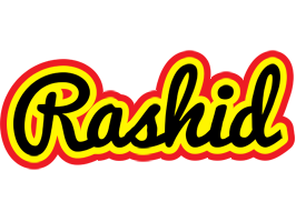 Rashid flaming logo