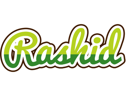 Rashid golfing logo