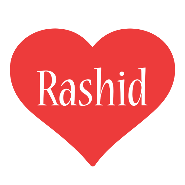 Rashid love logo