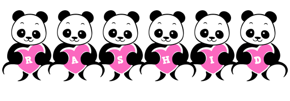 Rashid love-panda logo