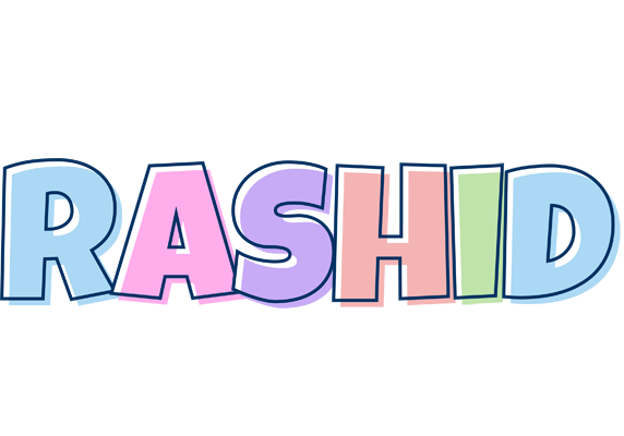 Rashid pastel logo