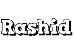 Rashid snowing logo