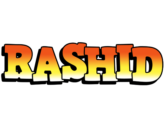 Rashid sunset logo
